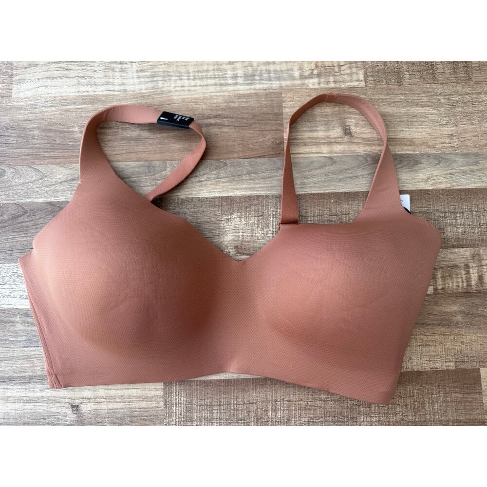 KATIENYC ThirdLove TempSync Wireless Plunge Bra in Mocha size XL++